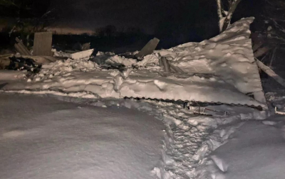 В пустыне Сахара выпал снег