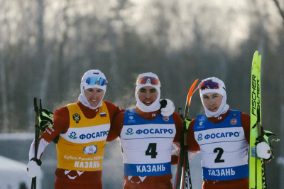 Александр Терентьев выиграл спринт на шестом этапе Кубка России по лыжным гонкам