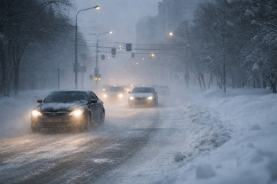 Туман, метель и гололедица: сильное ухудшение погоды надвигается на Татарстан