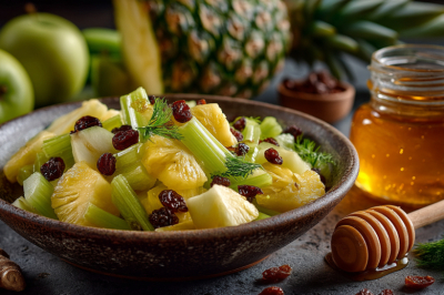 Благодаря Великому посту узнала о салате &laquo;Здоровье&raquo; с яблоками и ананасами: он ни на что не похож