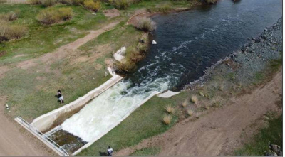 Канал Сатпаева обеспечивает водой природные зоны и сельское хозяйство региона