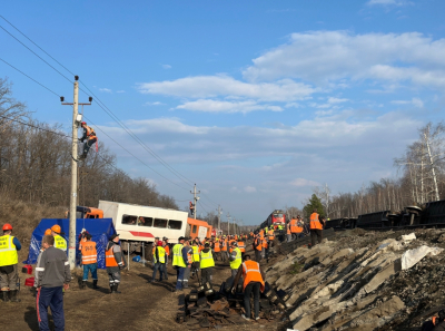 В&nbsp;Ульяновской области возобновили движение поездов после схода вагонов