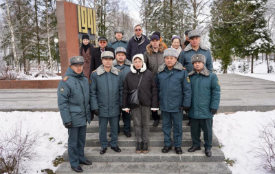 Казахстанские дипломаты почтили подвиг панфиловцев на месте легендарного боя