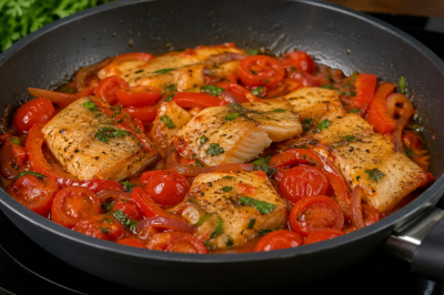 Для идеального минтая беру 2 зубчика чеснока и томаты: недорогая рыба превращается в интересное блюдо