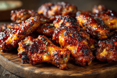 Вместо фритюра и тонны масла &mdash; делаю эти крылья BBQ в сухом маринаде. Корочка, как в ресторане