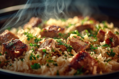 С этого плова началась моя любовь к мультиварке &mdash; вкус, будто из казана