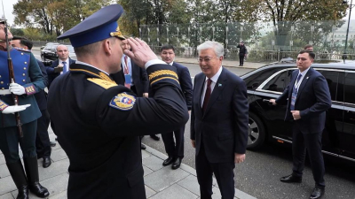 Токаев прибыл в Большой Кремлевский дворец