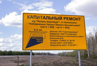 В Калейкино Альметьевского района стартовал второй этап капремонта дороги