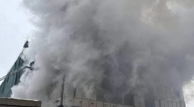 При пожаре на стройке в Москве погибли трое