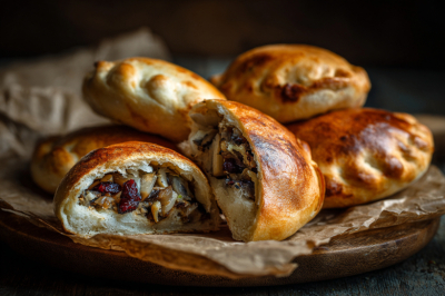 Постные пирожки в духовке: пышные без жира