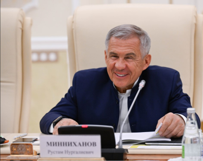 Минниханов лидирует в майском рейтинге глав регионов ПФО